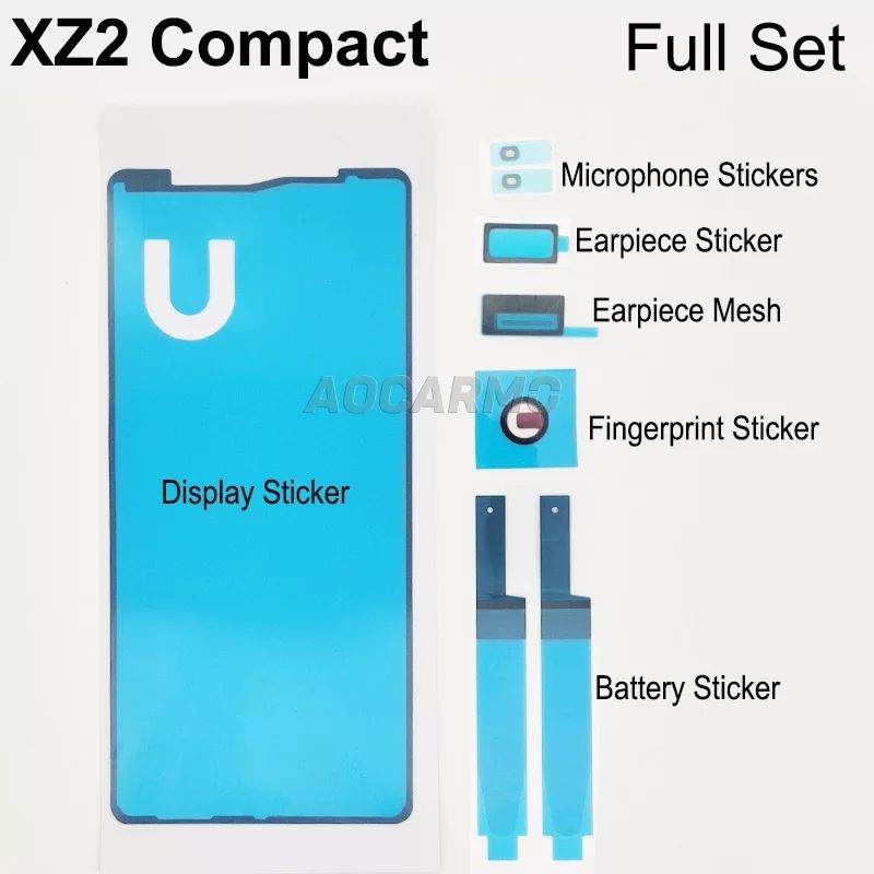 Unik Adhesive  Fullset Original Sony Xperia XZ2 Compact Limited