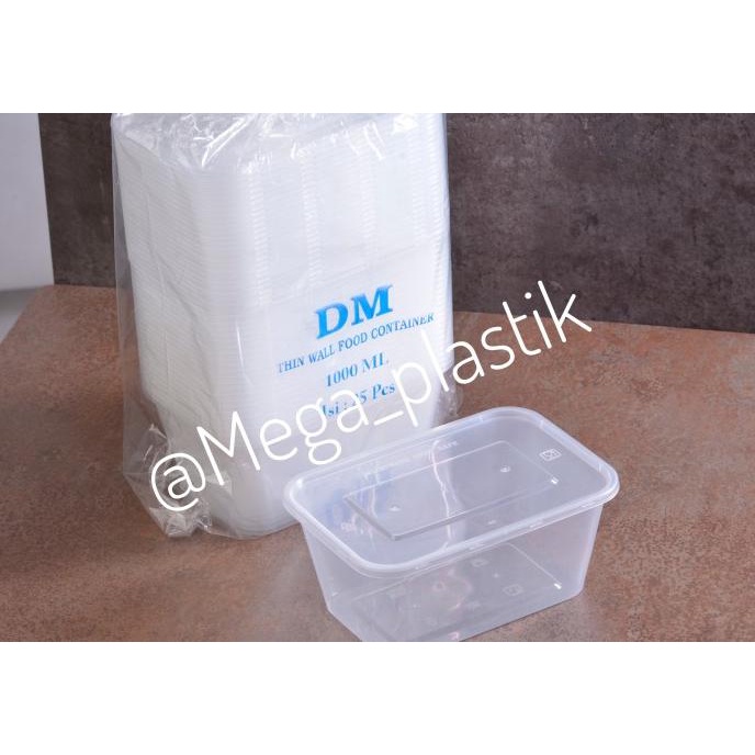 Sale Mika Thinwall Dm 1 Ml Rec Lunchbox Plastik