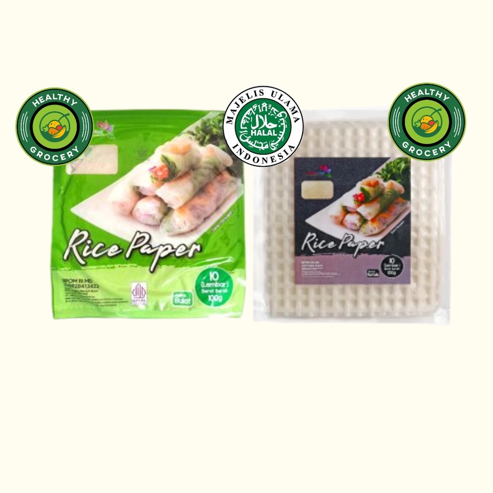 

trx3z3Yn Rice Pepper / Banh Trang Bulat 100gr Isi 10 Lembar High Quality Kulit Lumpia Vietnam JAVA SUPER FOOD