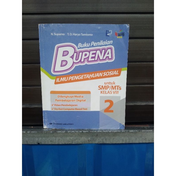 buku bupena IPS kelas 2 SMP