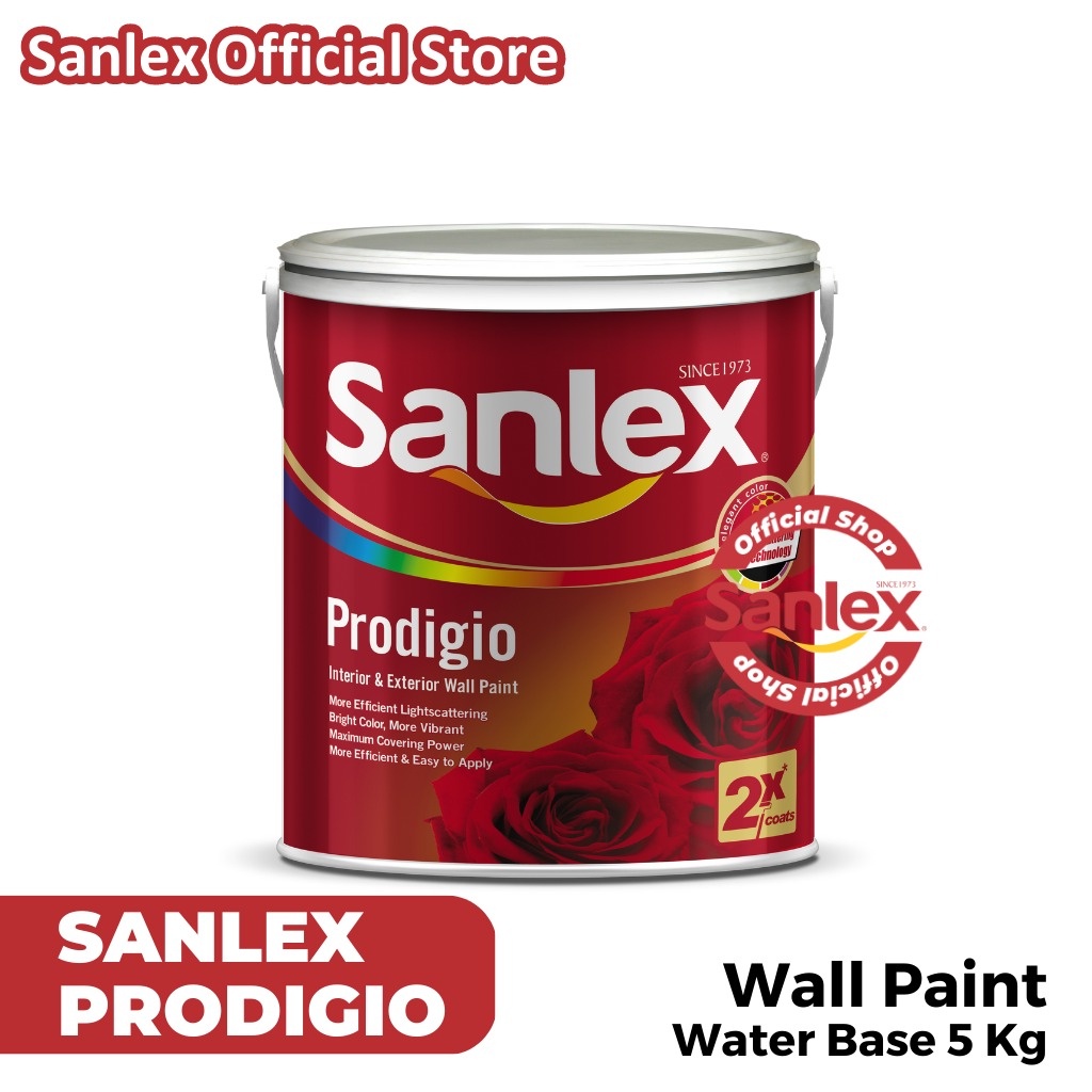 SANLEX PRODIGIO - CAT TEMBOK - 5 KG - WHITE