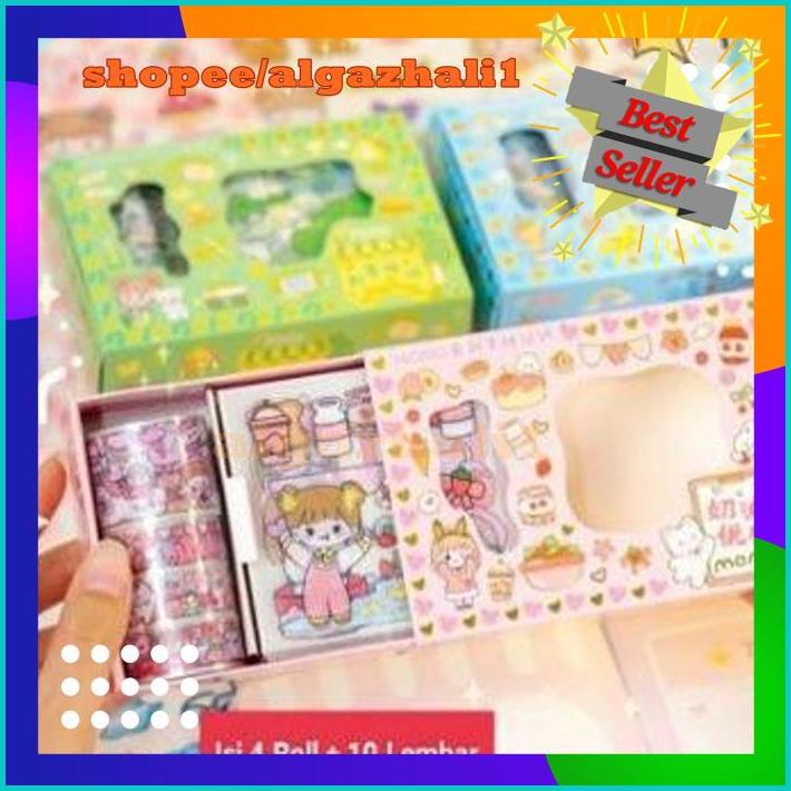 

STIKER MOMO SET BOX MOTIF BERBEDA STICKER MOMO ROLL ISOLASI EXPLORE BEST SELLER !!