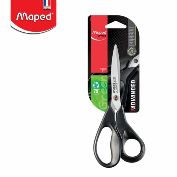 

Bestseller Gunting Kertas Serbaguna 18 Cm Maped Advance 3D Kuat Tajam Anti Karat