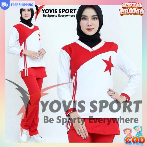 Bju Srnam Ibu Pkk Oneset Celana Trining Dan Atasan Bj Senam Ibuibu Pakaian Jim Remaja Termurah Bhaju