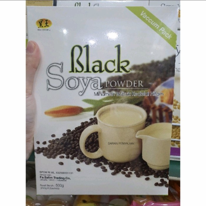 

Hei Hwang Bla Soya Powder Kedelai Hitam 500Gr