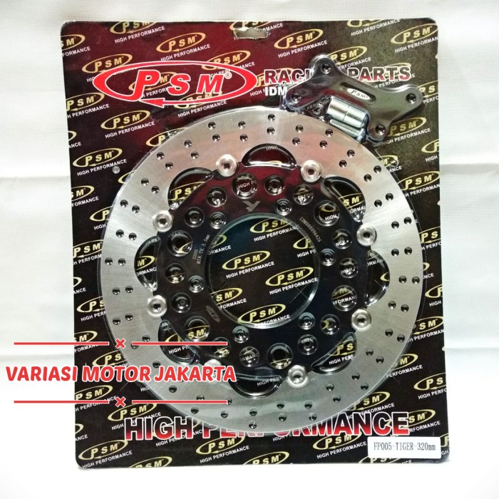 DISC PIRINGAN CAKRAM DEPAN PSM TIGER LAMA BLACK