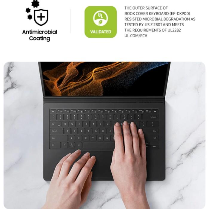 Original Keyboard Samsung Galaxy Tab S8 Ultra Trackpad Book Cover