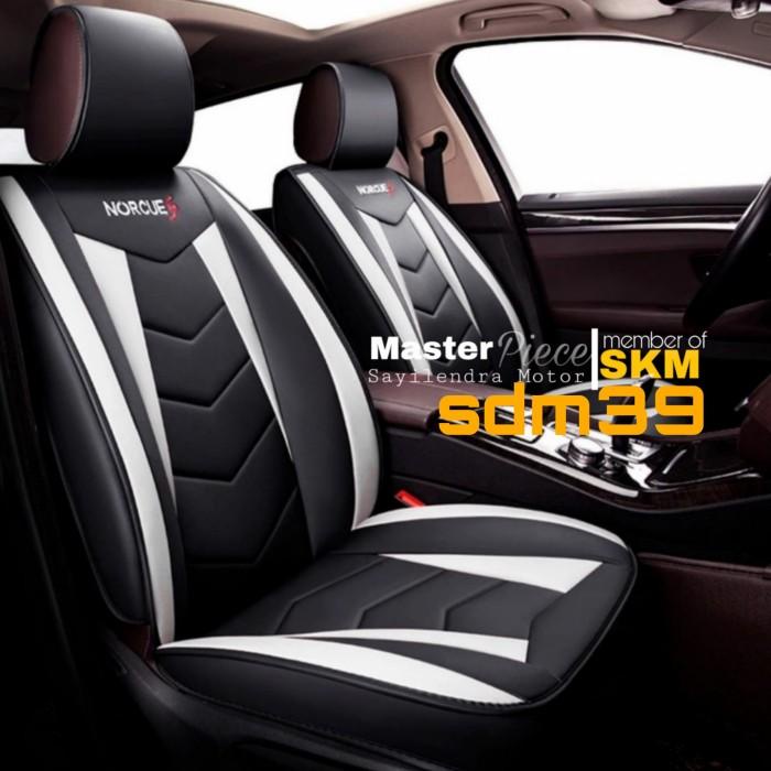 Sarung Jok Mobil Rush Trd 2016-2017 Plus Free Bantal Headres