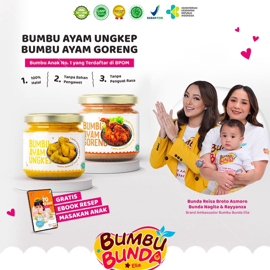 

Best Terlaris Bumbu Bunda Elia Bumbu Ayam Ungkep | Bumbu Ayam Goreng | Non MSG Non Pengawet | MPASI | Kaldu MPASI | Bumbu MPASI Produk Keren