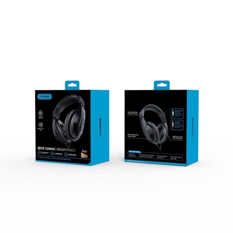 FOOMEE QG19 [KING IMPORTIR] - Headphones Gaming headset gaming bando premium