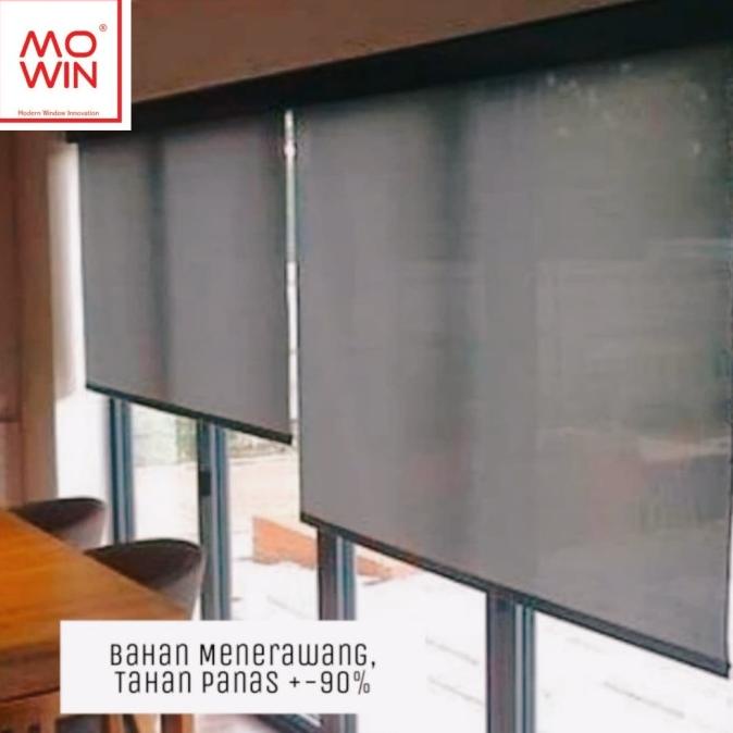 6.6 Tirai Korea / Mowin / Roller Blind / Tirai Jendela/ Tirai Modern