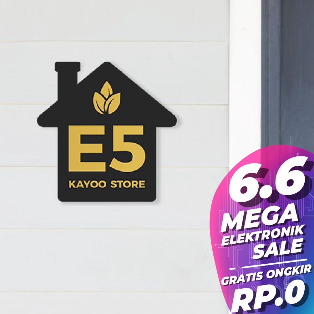 

IE83 NOMOR RUMAH ACRYLIC MURAH - UKURAN 15 CM X 15 CM (TAHAN SEGALA CUACA) 57