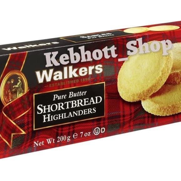 

Laris Walkers Pure Butter Shortbread Highlanders Biscuits Cookies 200G Kukis