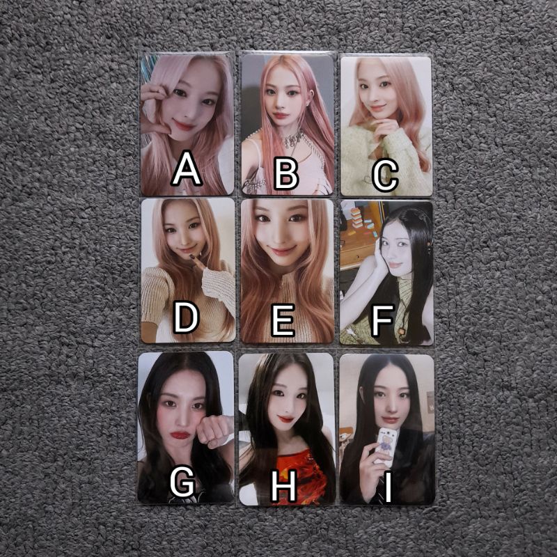 NMIXX JINNI PHOTOCARDS OFFICIAL AD MARE ENTWURF GREEN PROJECT SG23