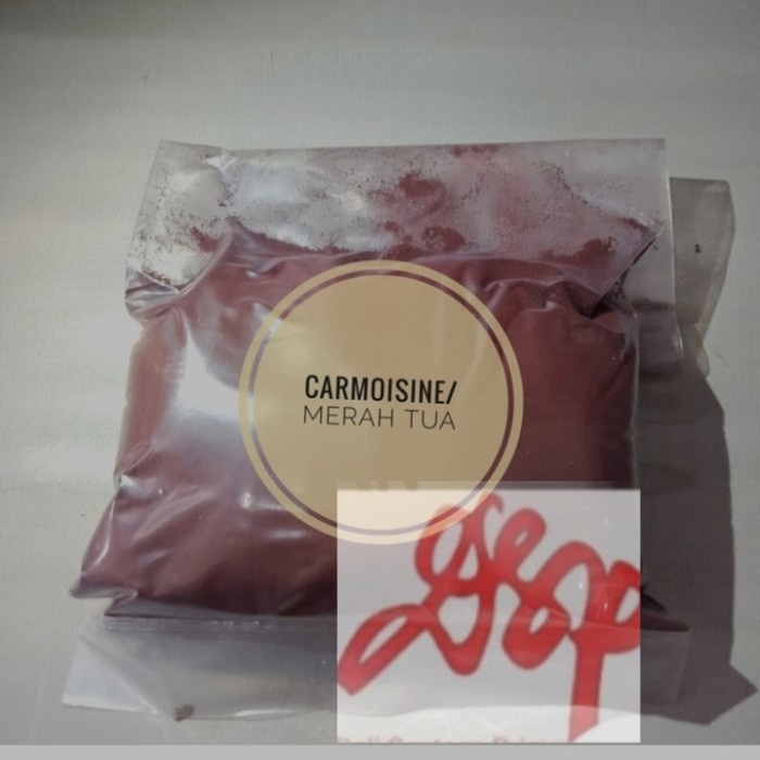 

Terlaris Colourfood Pewarna Makanan Carmoisine/ Merah Pk 1 Kg