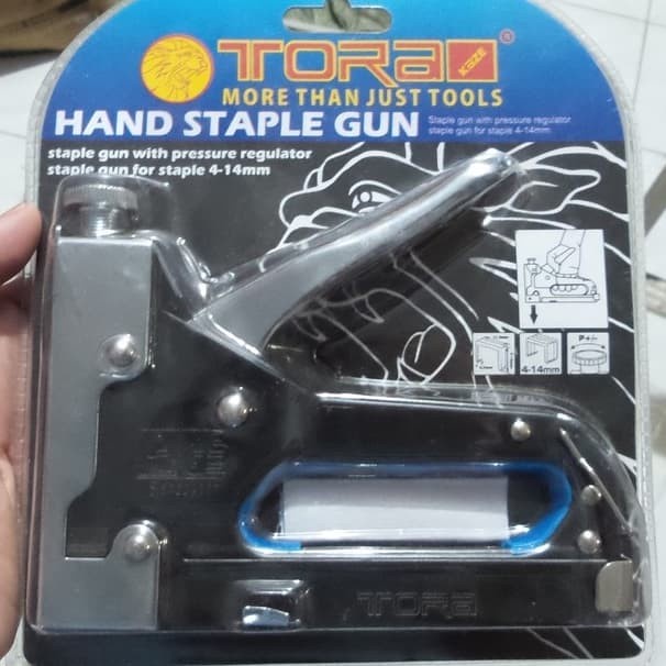 

HARGA DISKON Staple Gun Tacker / Stapler / Staples Tembak Plastik merk TORA