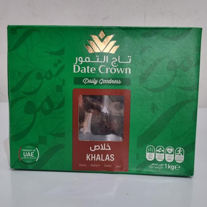 

!!!!!!] Kurma Khalas Date Crown 1kg Khalas DC 1000gr