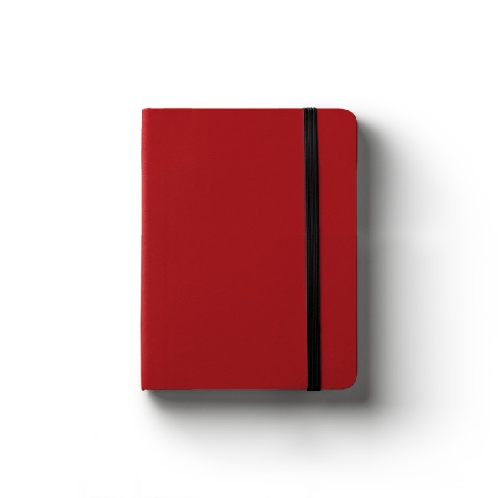 

Papermark Notebook A6 Blank Red