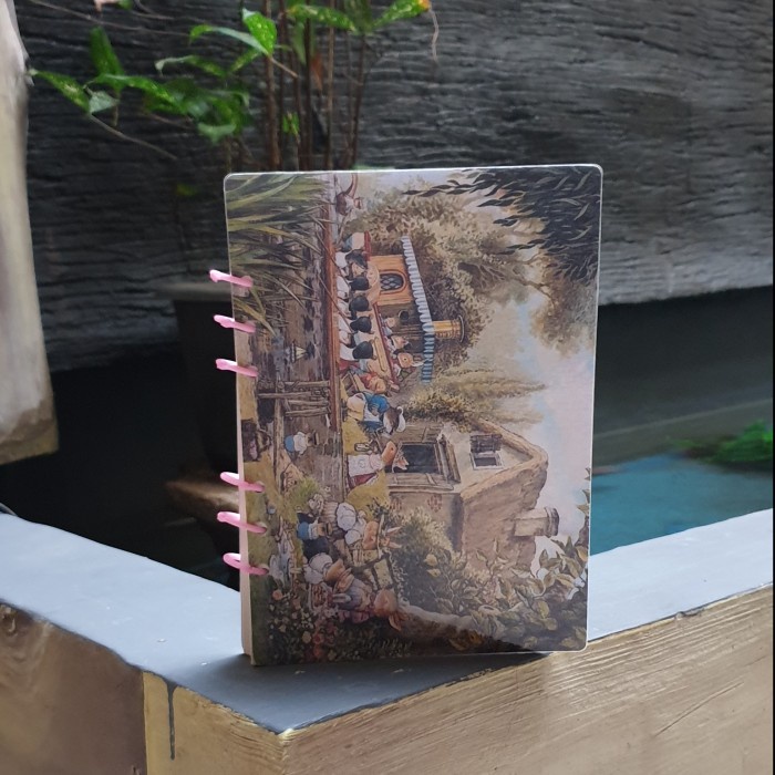 

Custom Cover Image Notebook Binder 100 Sheet 90 Gsm