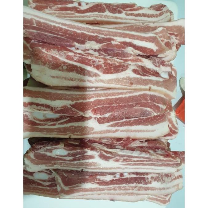 

Pork Belly Spanyol ( Samcan Impor) 1KG