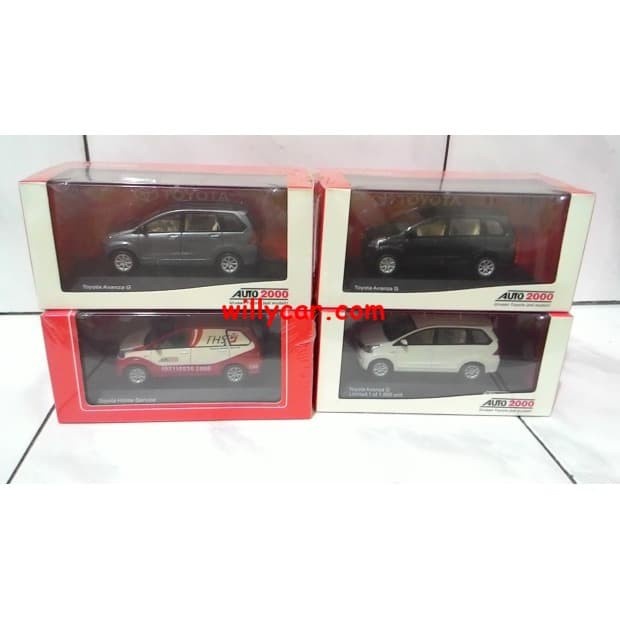 Diecast / Miniatur Mobil Original Toyota All New Avanza G. Skala 43