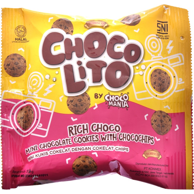 

CHOCOLITO Mini Cookies Rich Choco 19g