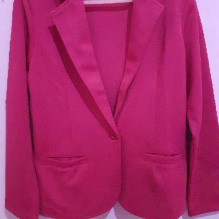 Blazer Jumbo Bigsize Formal Wanita Kantor