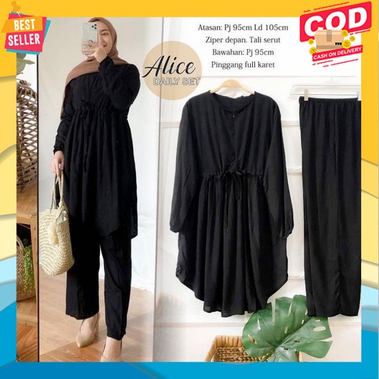 Set Celana Joger Panjang Wanita Setelan Stelan Baju Olahraga Joging Senam Wanita Fashion Pakaian Ola