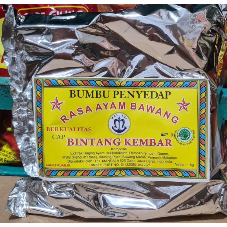 

12.12 Brands Festival BINTANG KEMBAR AYAM BAWANG 1KG/ MDL 525 KG !!