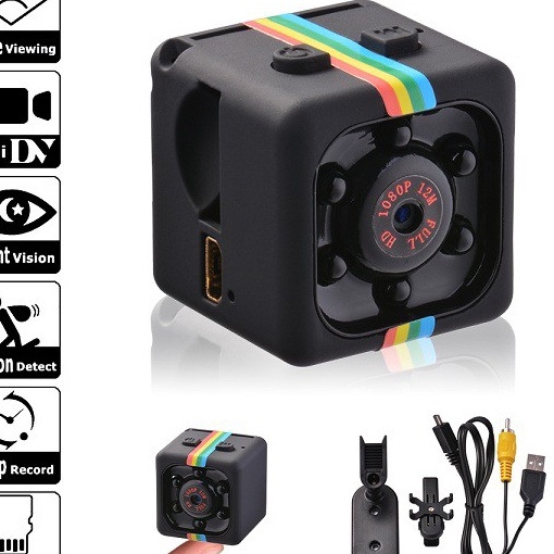 Termurah dan terbaik Kamera Mini DV SQ11 Spy Camera CCTV Mini Kamera Pengintai 