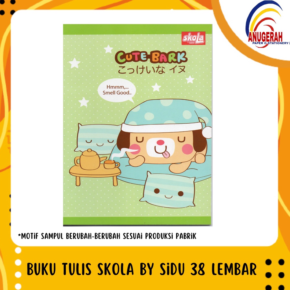 

↑ BUKU TULIS SKOLA BY SIDU 38 LEMBAR (PAK) 9677