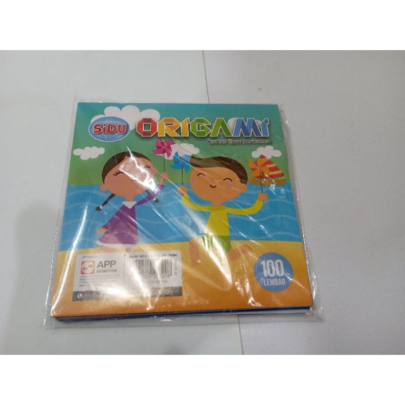 

SIDU ORIGAMI 12x12 cm, 100 lembar, 10 warna / pack