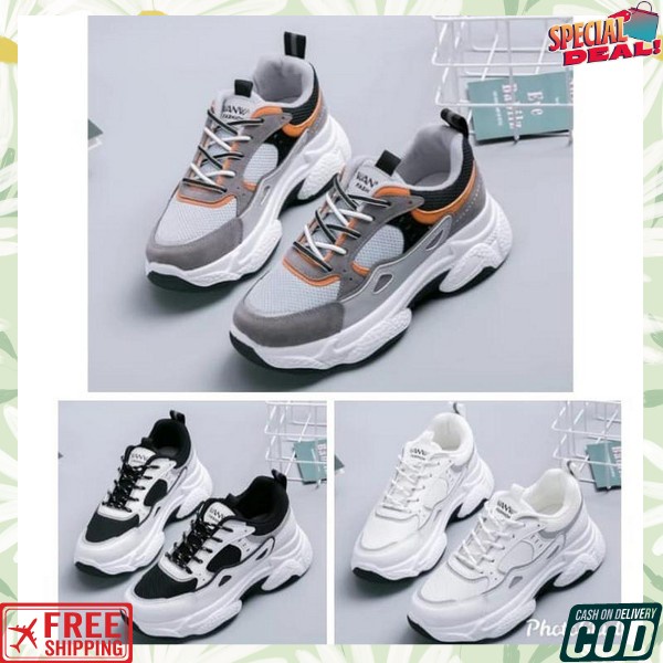 Smp Sma Sneakers Wanita Kekinian Spatu Kets Korean Style Fashion Wanita Sepokat Keds Rk Collection S