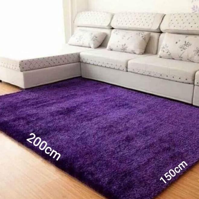 Laris Karpet/Karpet Bulu Rasfur/Karpet Lantai/Karpet Bulu Lembut Isi Busa