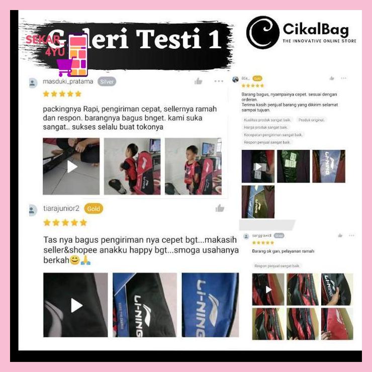 Tas Raket Badminton Merk Yonex 3 Resleting Dolby sekar_4yu