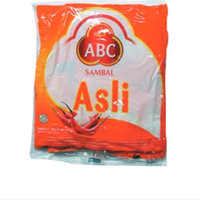 

Sauce Sambal ABC Sachet 21x22x8gr (1dus isi 462 sachet)