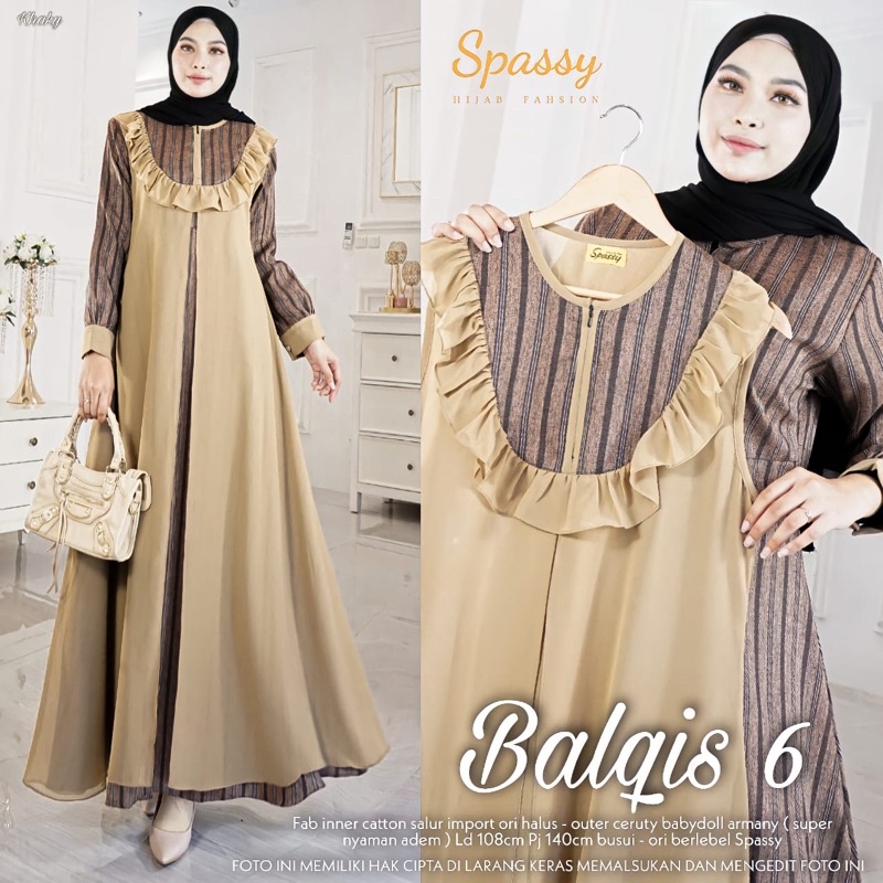 SPASSY HIJAB BALQIS DRESS