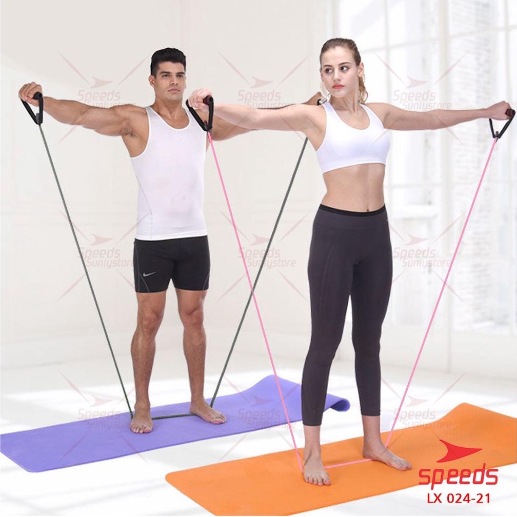 Terbaru Speeds Gym Yoga Resistance Band Alat Tali Fitness Power Band 8 Toning Olahraga Fitness 024-2