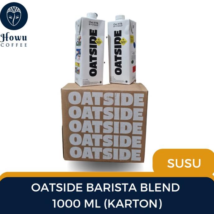 

Susu Oatside Oat Milk Barista Blend1Liter 1 Karton