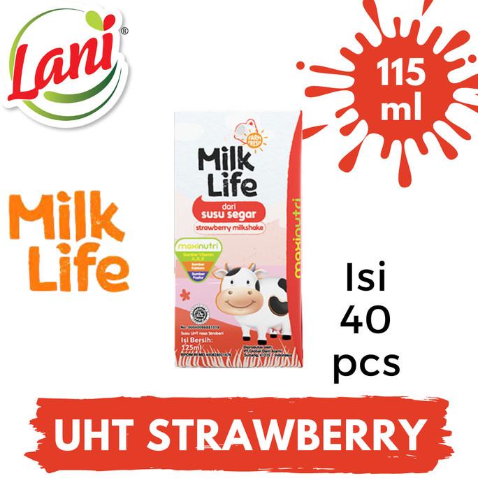 

Milk Life Susu UHT 115 ml Susu Sapi - 1 Kardus (40 pcs)