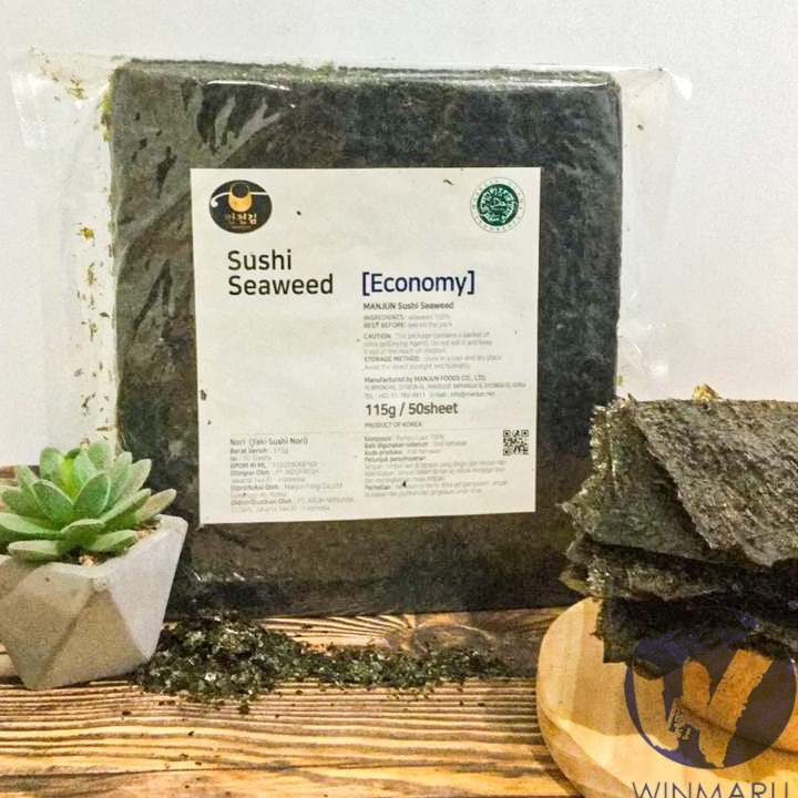 

✫Terkini FVKTU Manjun Sushi Nori Grade Economy - 50 sheets N52 Kirim Langsung