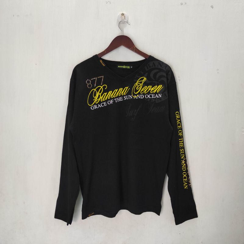 Kaos Banana seven tee embroidered