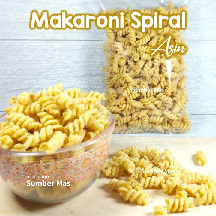 

Baru MAKARONI SPIRAL ASIN 500gr / MACARONI SPIRAL /MAKRONI KILOAN