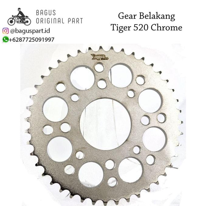 Terbaru GEAR BELAKANG TIGER 520 - 39 40 41 42 43 45 XTREME NOT SSS Segera Dapatkan