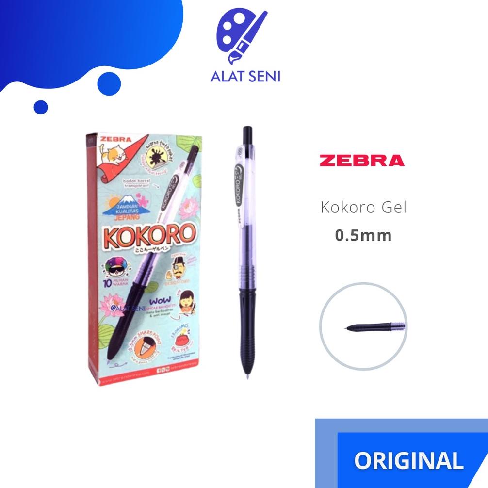 

8.8 Pulpen Gel Kokoro Lusisnan - Gel Pen Kokoro 0,5 Dijual Lusinan - Pulpen / Bolpen Gel Kokoro Zebra - 0.5 Grosir !!