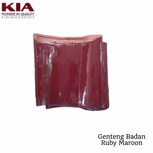 Genteng Keramik KIA Maroon KW1