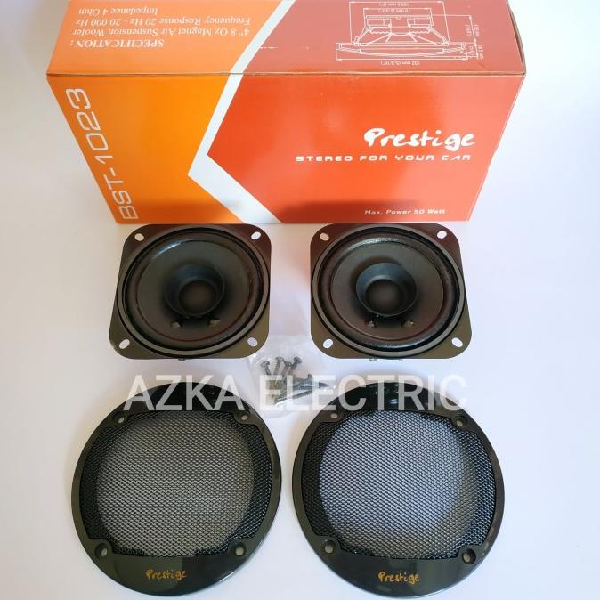 Speaker Coaxial Pintu Mobil Prestige 4 Inch BST 1023