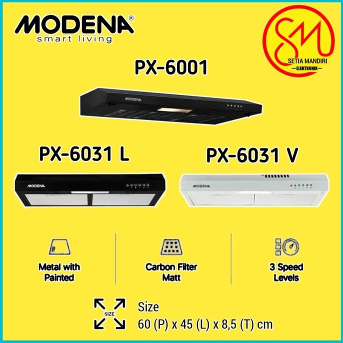 COOKER HOOD MODENA PX 6001