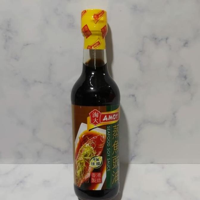 

kecap tim ikan / amoy / seafood soy sauce (500ml)