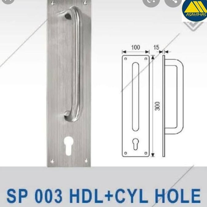 populer] Sign Plate SP 003 HDL + Cyl Hole Dekkso SSS